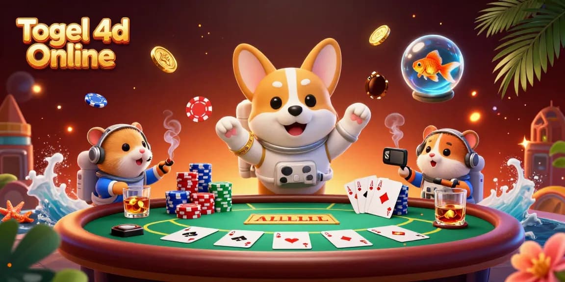 Togel 4d Online attracts players with thrilling games in a 3D casino space, rich with poker excitement.