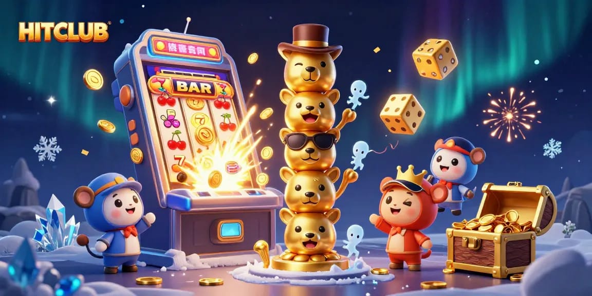 Experience the thrill of HITCLUB with vibrant slot actions and dynamic gaming elements.