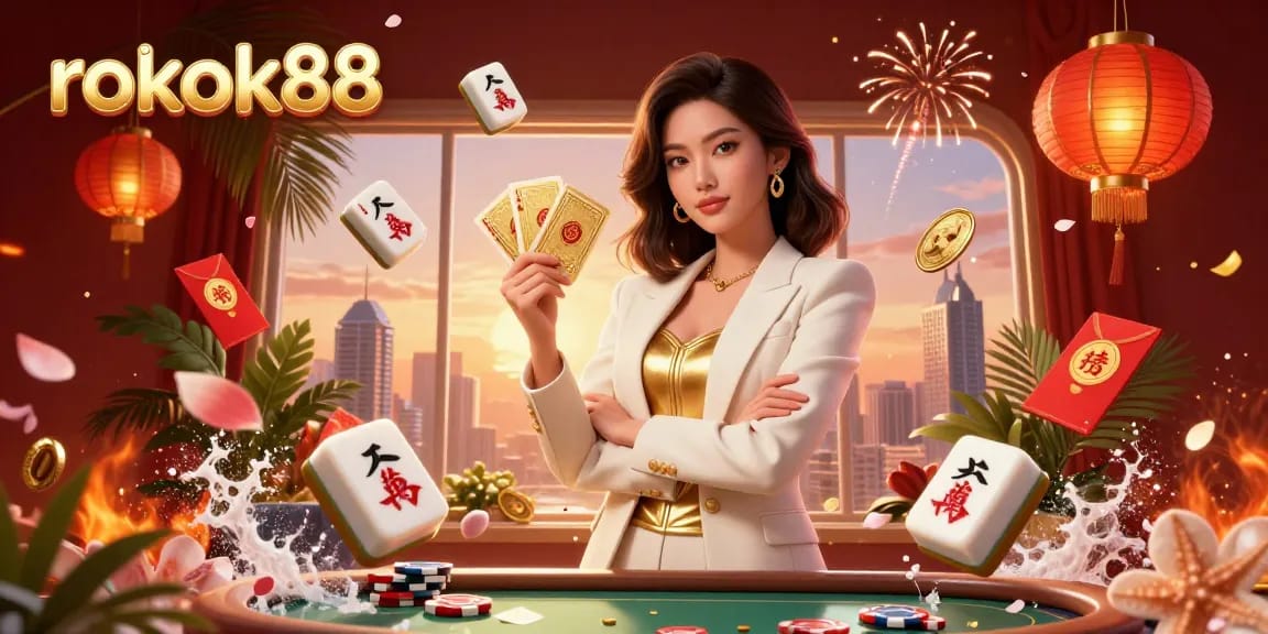Engaging with rokok88 to enjoy a glamorous casino experience featuring powerful gaming elements.