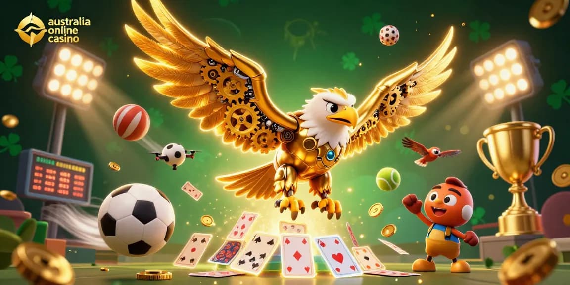 Experience the thrill of an australia online casino with dynamic 3D characters and engaging gaming elements.
