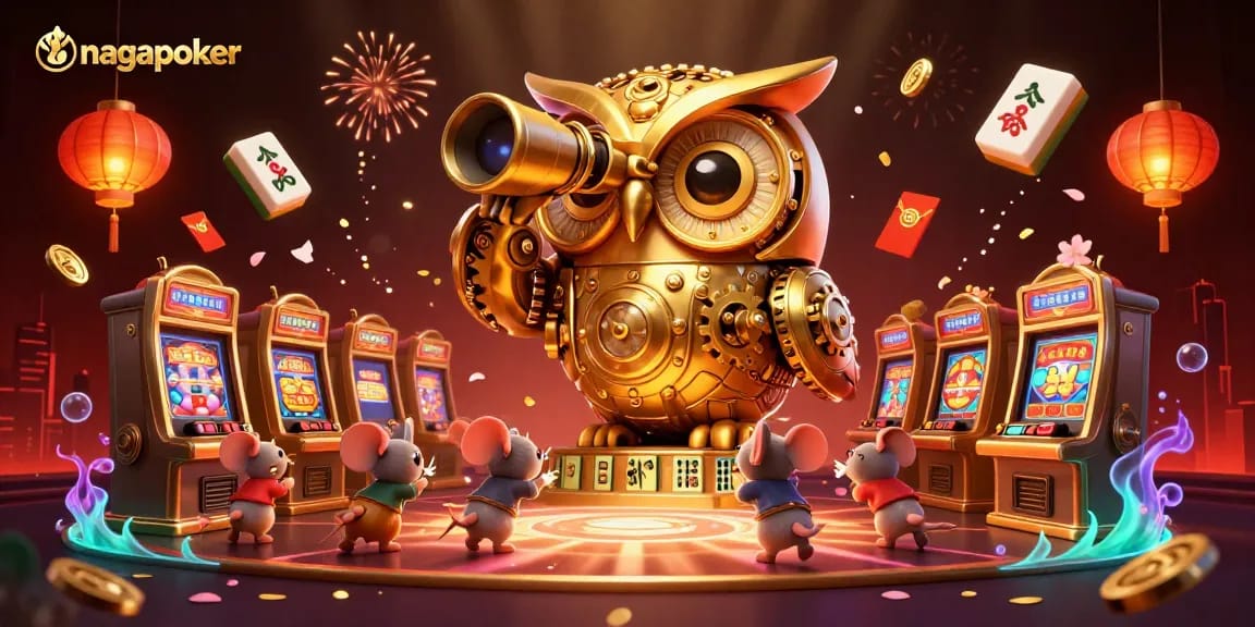 Experience thrilling gameplay at nagapoker with a vibrant casino scene full of engaging elements.