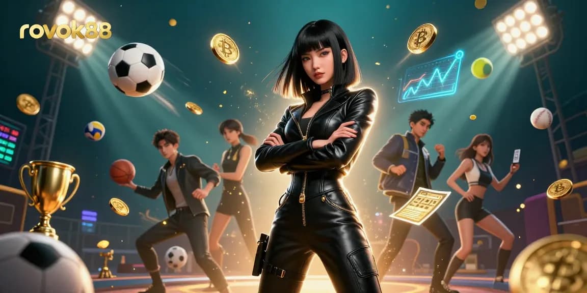 Engage with rokok88 for strategic sports betting with dynamic elements and futuristic design.