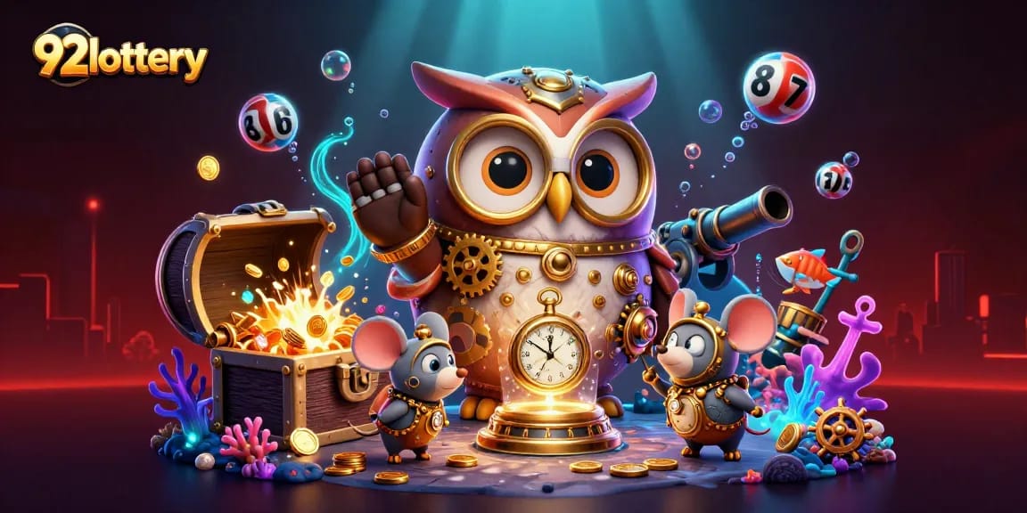 Engage in exciting lottery adventures with 92lottery's vibrant gaming world featuring dynamic characters and rich visuals.