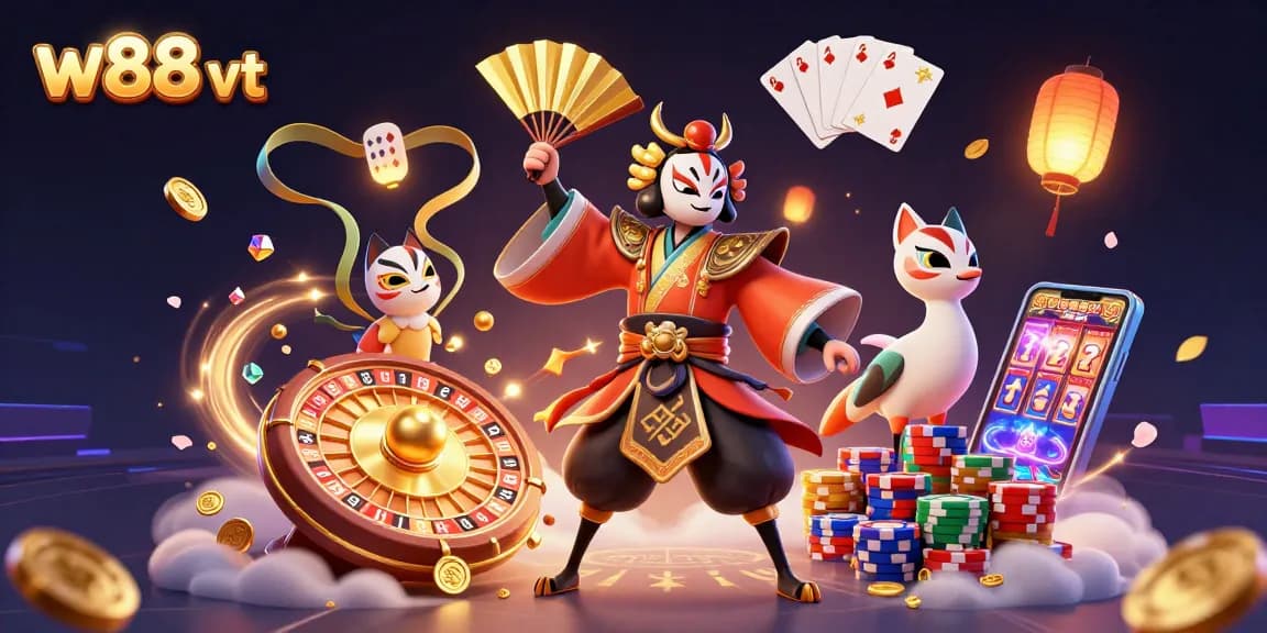 Cá cược ấn tượng tại w88 vt với mô hình hoạt hình phong phú và đồ họa rực rỡ, khám phá những cơ hội thưởng lớn.