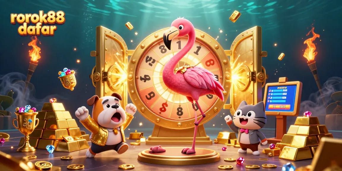Engage with rokok88 daftar for exciting casino fun featuring dynamic characters and vibrant casino elements.