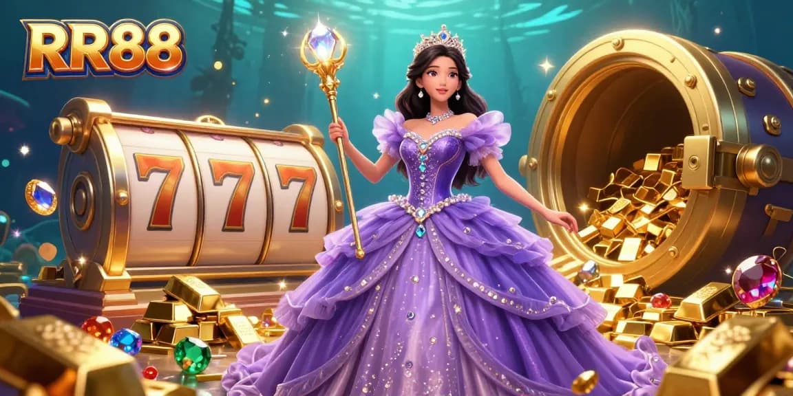 Win big with RR88 in this vibrant aquarium of dazzling treasures and gaming elements.