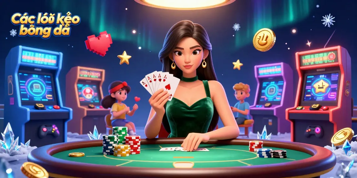 Experience the thrill of Các loại kèo bóng đá with a strategic player gaining insights at a vibrant casino.