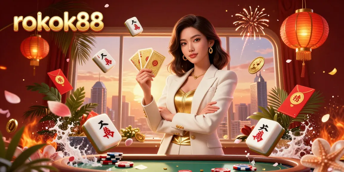 Engaging with rokok88 to enjoy a glamorous casino experience featuring powerful gaming elements.
