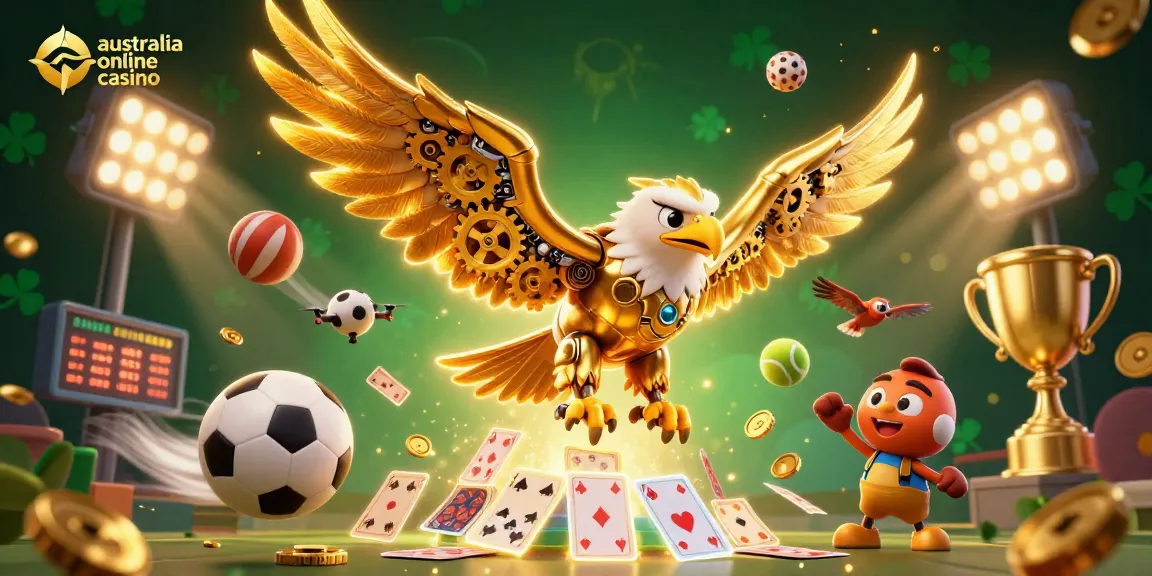 Experience the thrill of an australia online casino with dynamic 3D characters and engaging gaming elements.