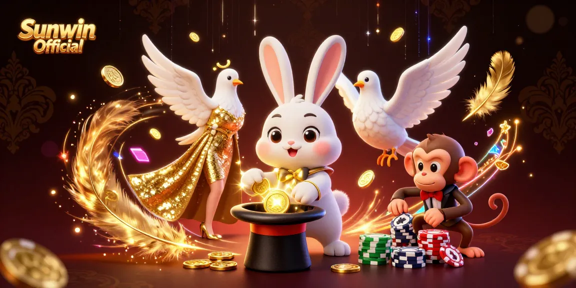 Spin to win with Sunwin Official's thrilling casino game scenes filled with magical characters.