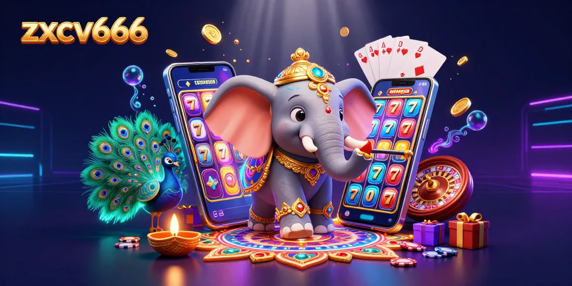 Experience exciting gameplay with zxcv666's vibrant slots and dynamic casino features in a stunning scene.