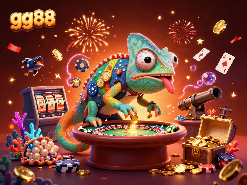 Engage in the exciting world of gg88 with dynamic casino elements and colorful characters.