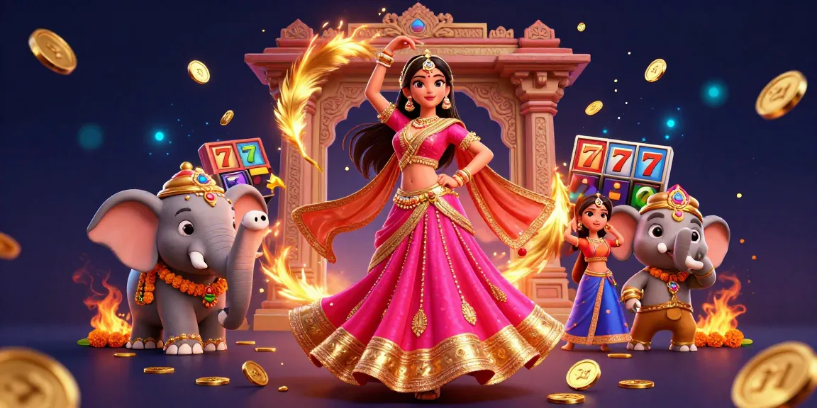 Experience thrilling wins at popotogel with vibrant visuals, slot reels, and dynamic characters.
