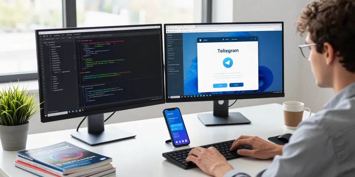 Telegram下载 for seamless communication in a modern tech workspace