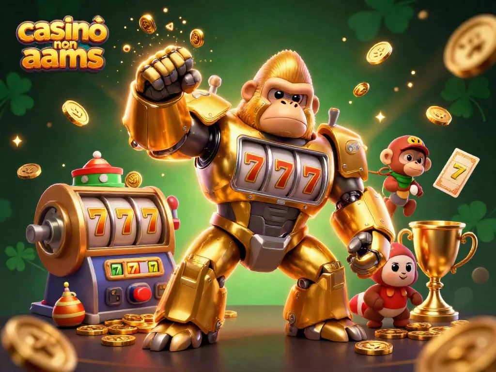 Giocando ai casinò non AAMS con grandi vincite e jackpot, atmosfera vibrante di gioco.