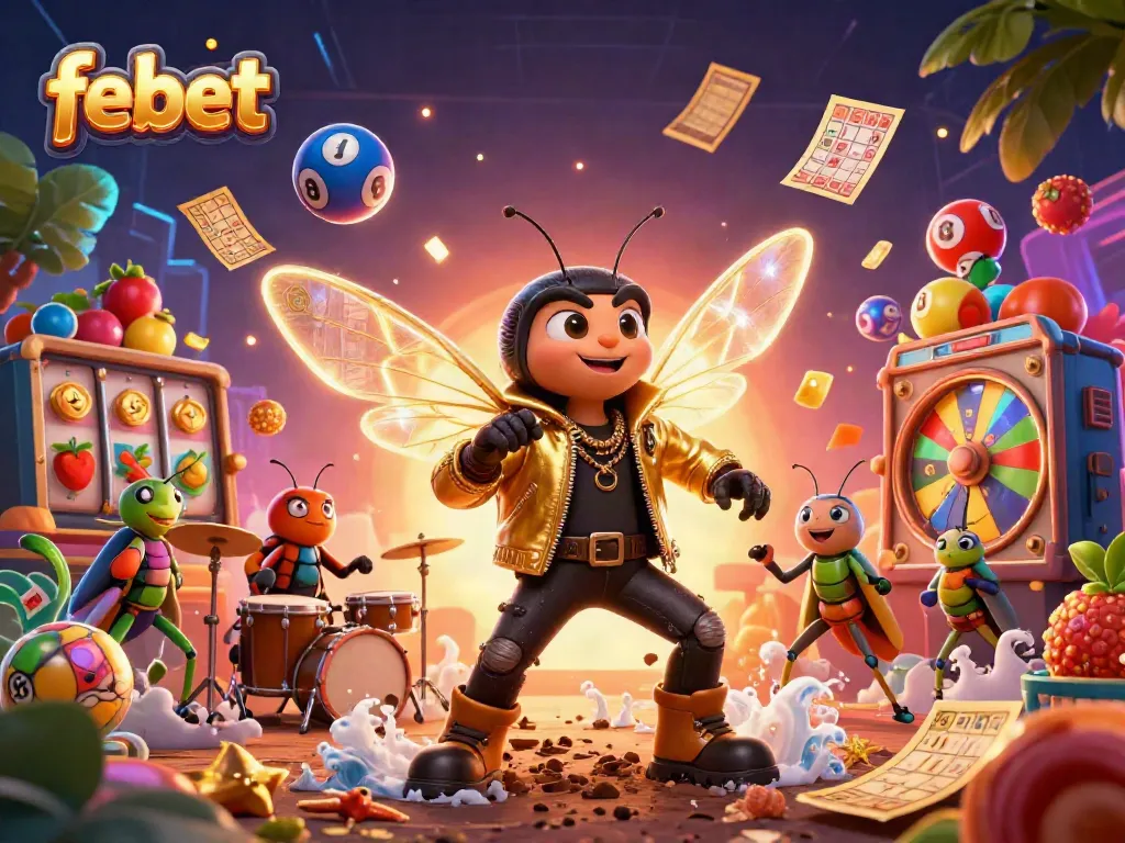 Experience thrilling gameplay at febet featuring vibrant casino elements and engaging characters.