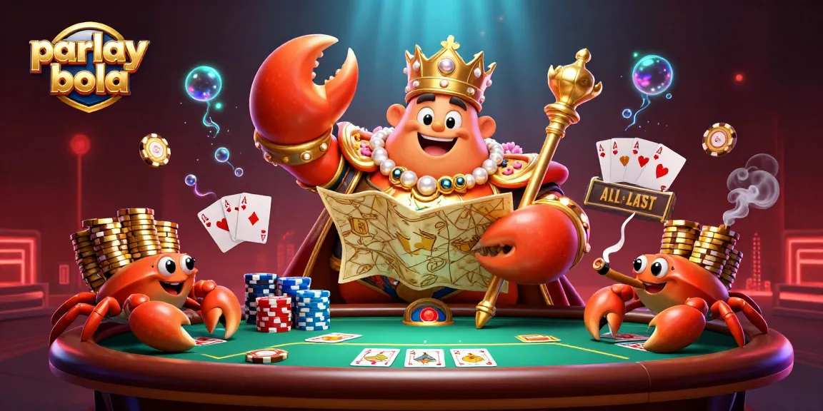 Maximize your chances with parlay bola in an exciting casino scene filled with vibrant action.