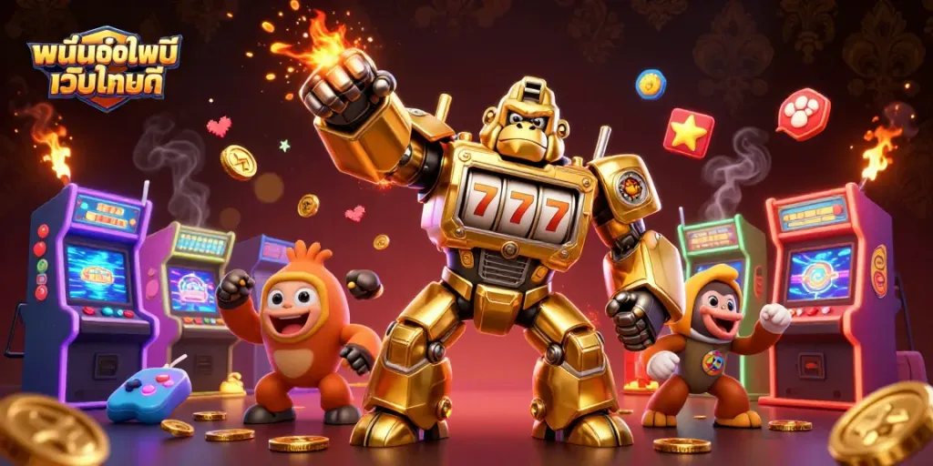 สนุกกับประสบการณ์พนันออนไลน์ เว็บไหนดี ผ่านภาพการ์ตูน 3D ที่เต็มไปด้วยเกมส์และสีสัน