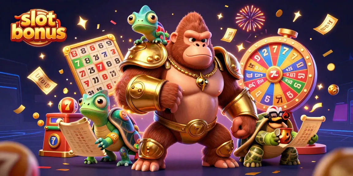 Experience thrilling wins with slot bonus features in a vibrant casino scene
