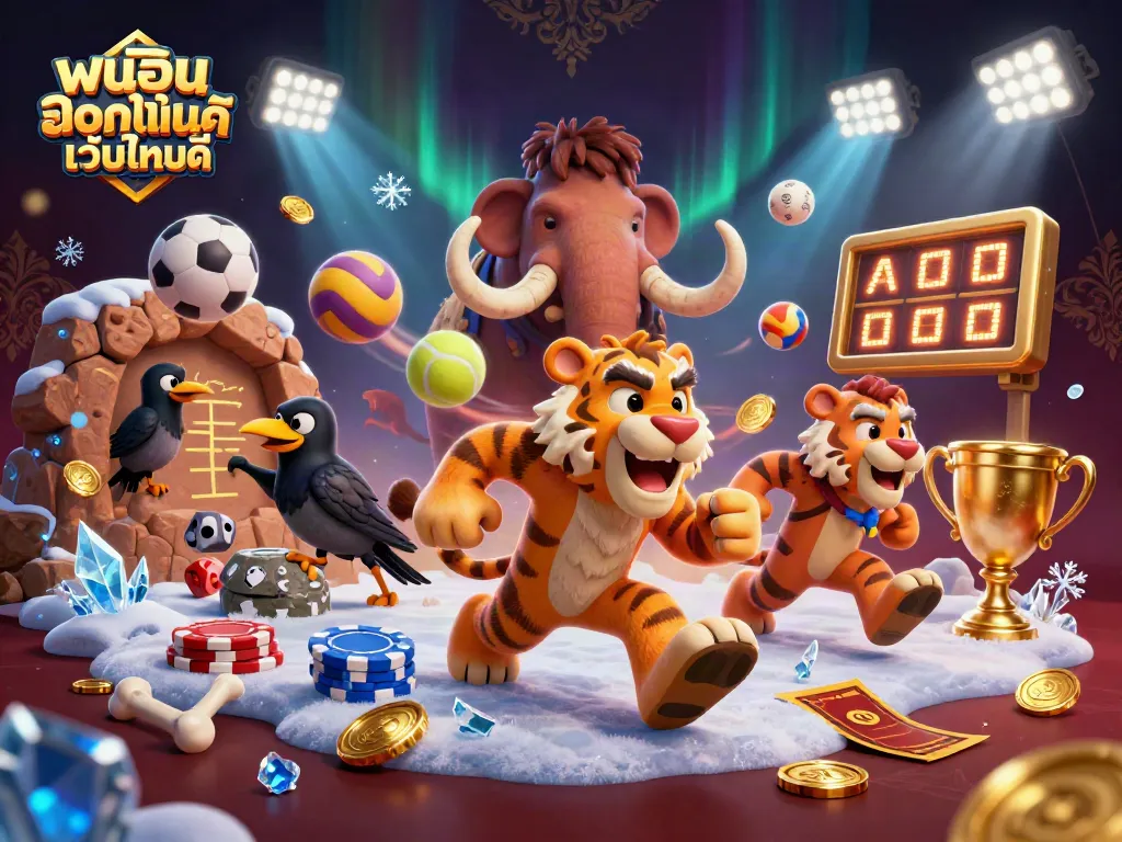 พนันออนไลน์ เว็บไหนดี สนุกกับคาสิโนในภาพการ์ตูน 3D ที่เต็มไปด้วยรายละเอียด