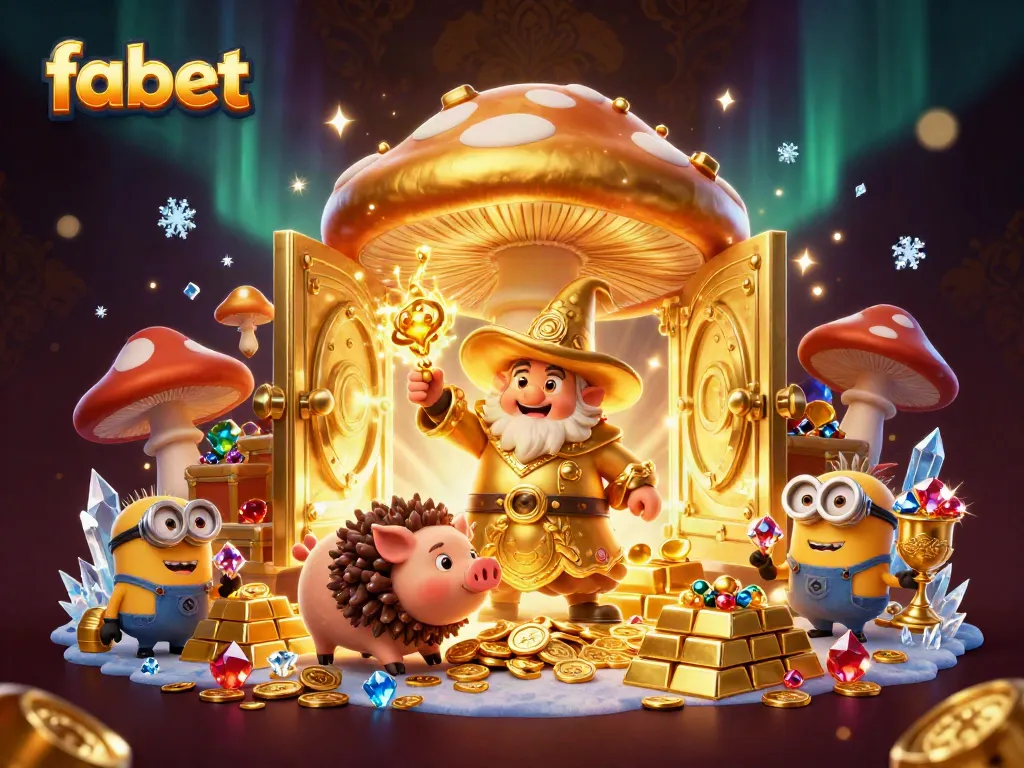 Win big with fabet's magical treasures, featuring playful wizards and sparkling gems.