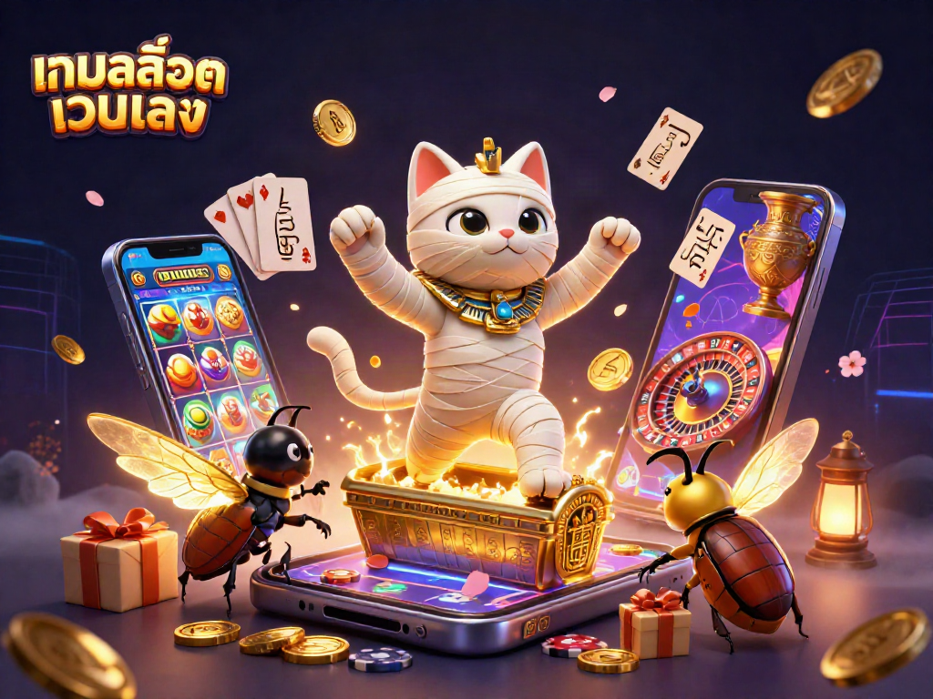 เล่นสล็อตในเกมสล็อตเว็บตรงที่มีกราฟิกสวยงามและบรรยากาศคาสิโนสุดตระการตา