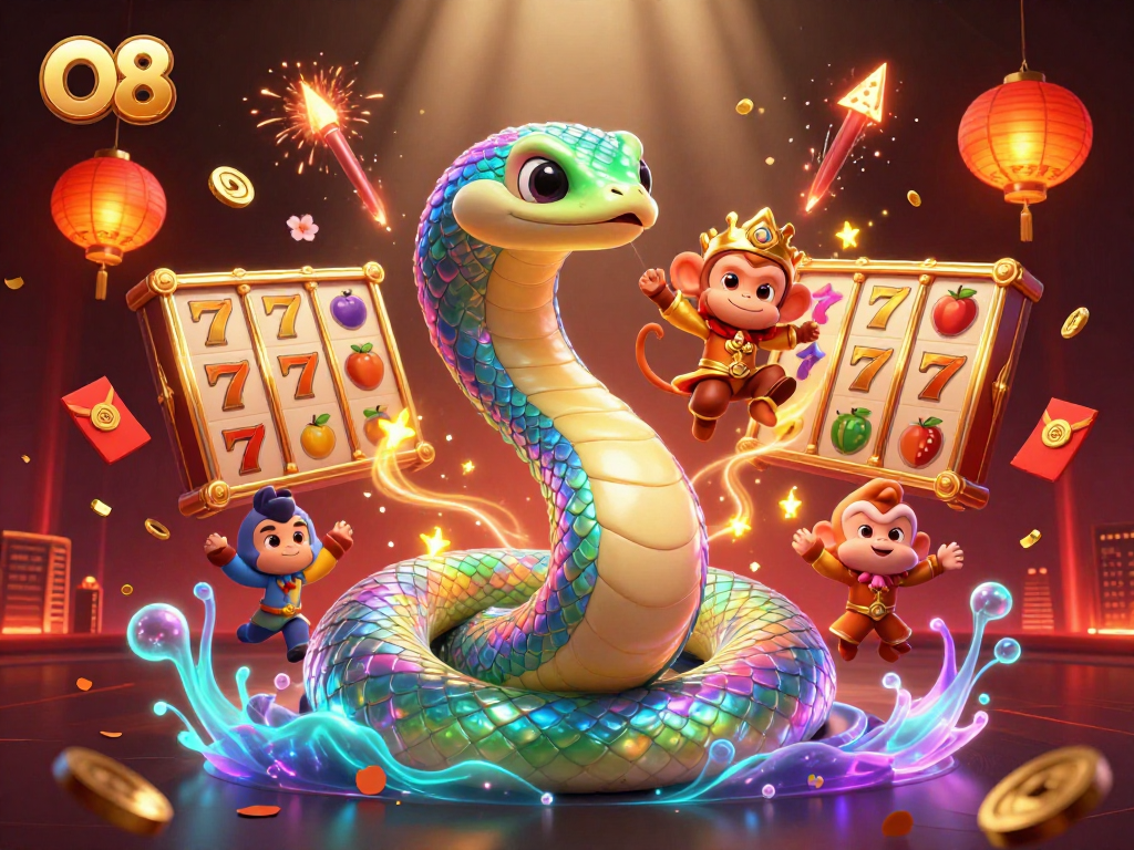 Spin the reels at O8's vibrant online casino with stunning visuals and animations.