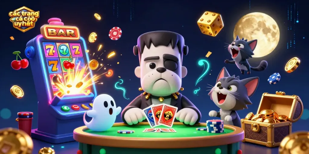 Các trang cá cược uy tín với hình ảnh sinh động của quái vật bulldog, trò chơi hấp dẫn và không khí ấn tượng.