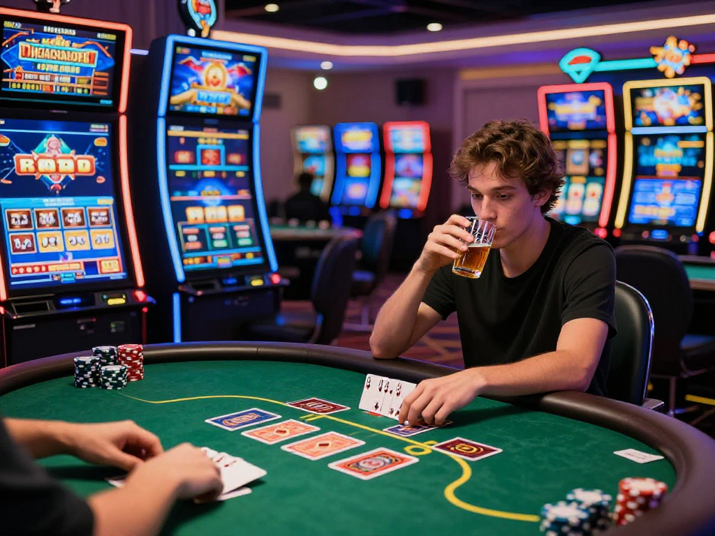 Engaging poker game scene, showcasing http://oxbet-app.com with vibrant online casino atmosphere and interactive gaming features.