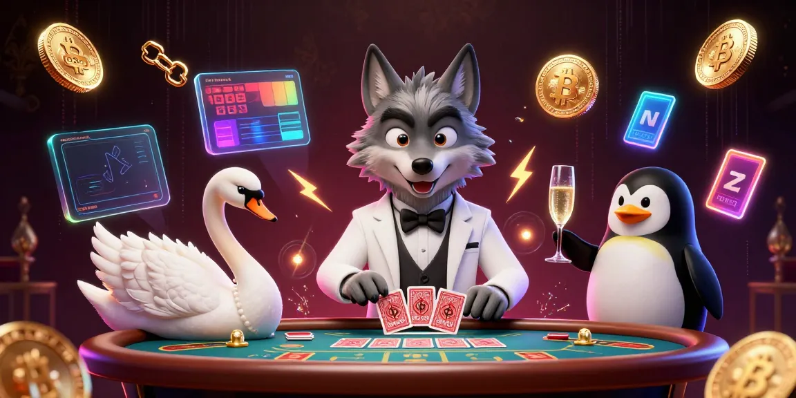 Experience thrilling baccarat and crypto excitement with ea88's unique 3D illustration.