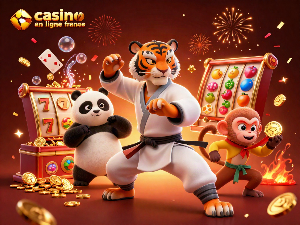 Jouez à des jeux captivants dans un casino en ligne France avec des personnages animés.