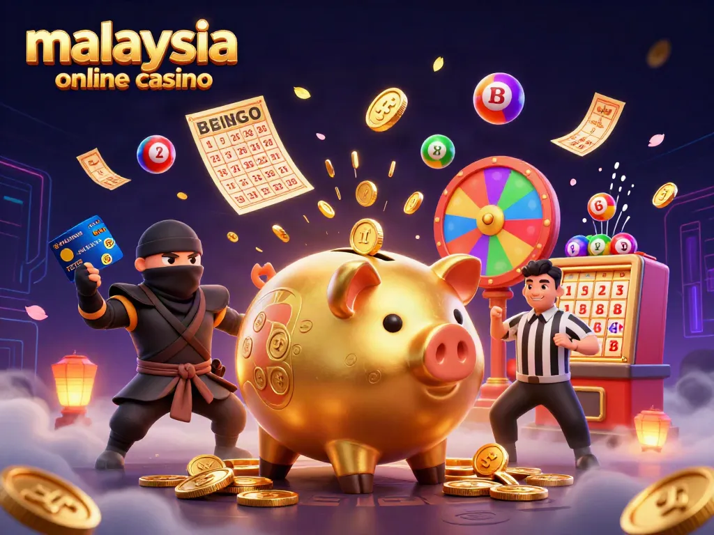 Experience the excitement of a malaysia online casino with vibrant characters and lively gaming elements.
