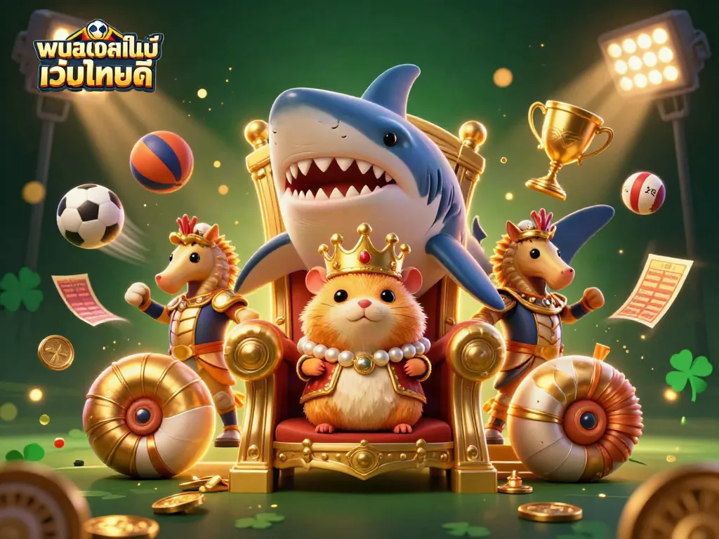 สัมผัสกับประสบการณ์พนันออนไลน์ เว็บไหนดี กับภาพ 3D คิงแฮมสเตอร์ที่โดดเด่น