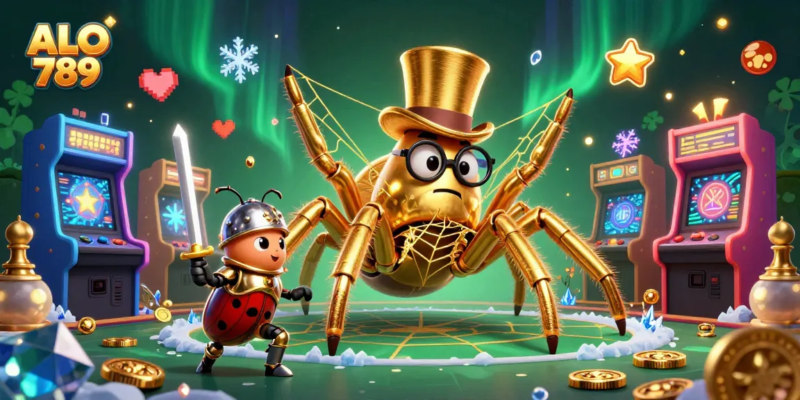 Bet on ALO 789 with thrilling 3D gambling elements and engaging characters in an exciting scene.