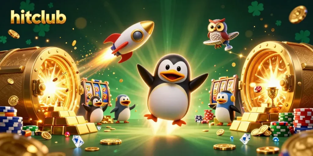 Engage in thrilling gameplay at hitclub with dynamic gold and gem-filled casino adventures.